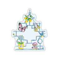 Blue Bamboo Pagoda Wonderland Die-Cut Accents