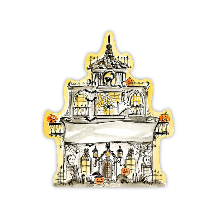 Haunted House Pagoda Die-Cut Accents
