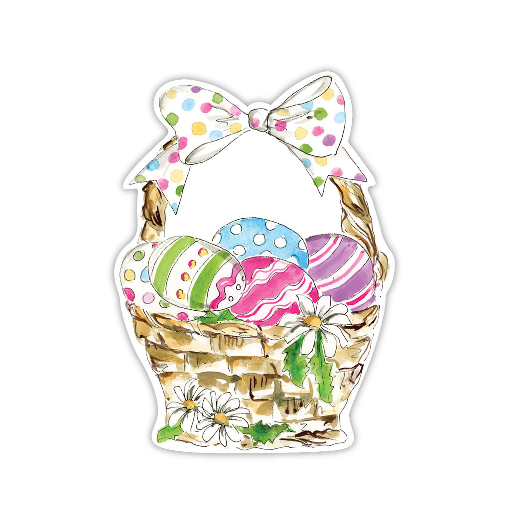 Easter Basket Die-Cut Accent