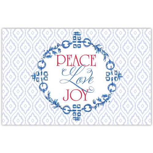Peace Love Joy Holiday Placemat