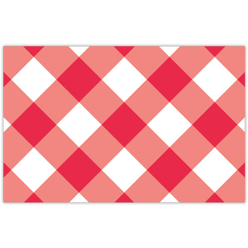 Red Buffalo Check Placemats