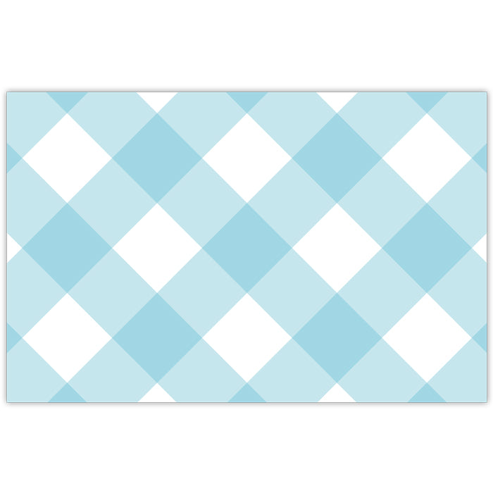 Turquoise Buffalo Check Placemats