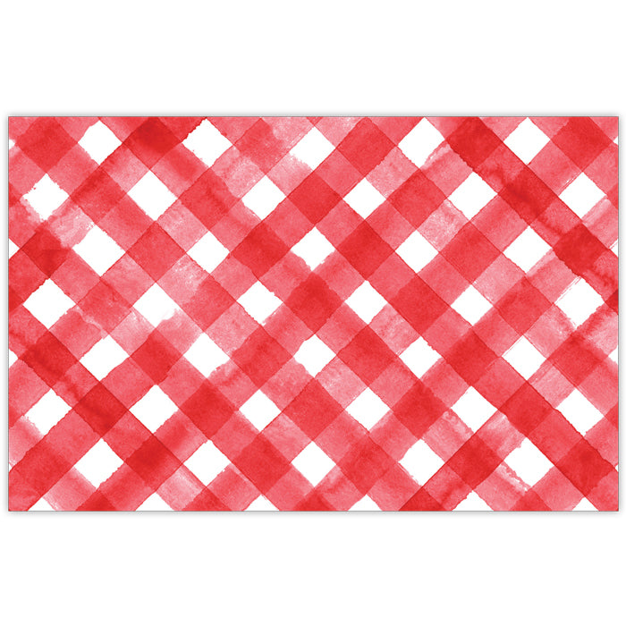 Red Buffalo Check Placemat