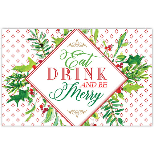 Eat Drink Merry Placemat