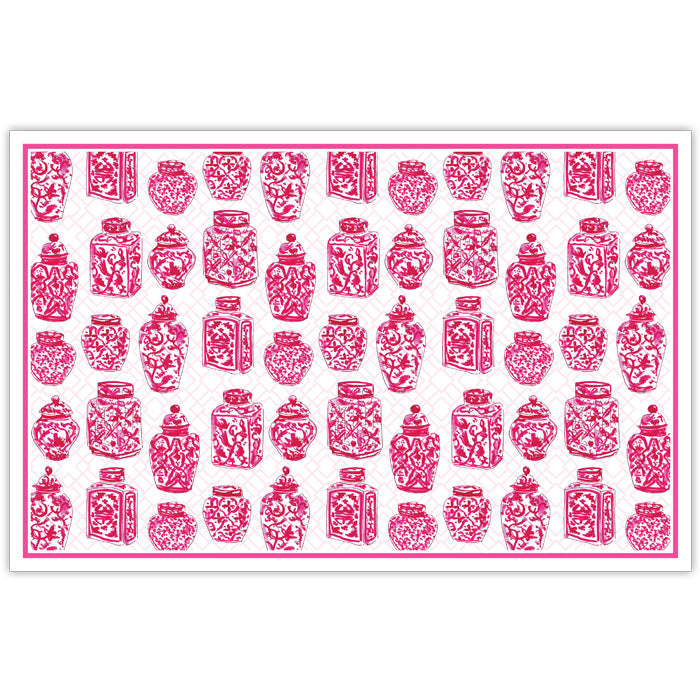 Pink Urns Placemats