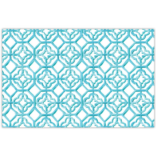 Handpainted Tiles Aqua Placemats
