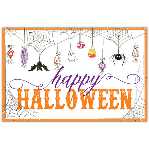 Happy Halloween Candy and Icons Placemats