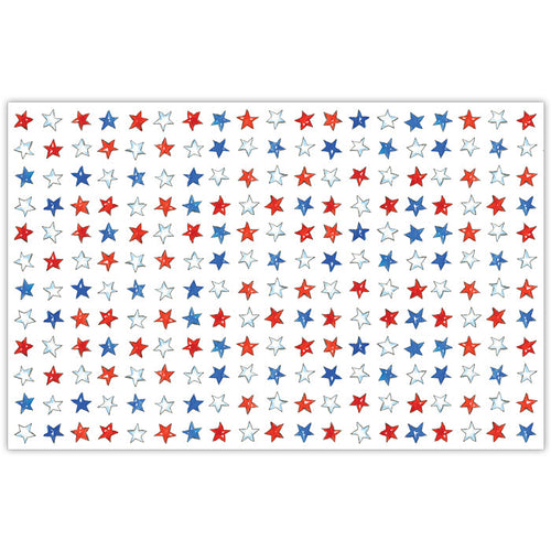 Red White & Blue Stars Placemats