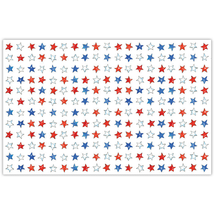 Red White & Blue Stars Placemats