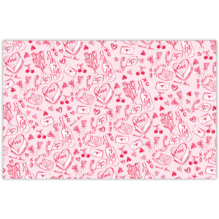 RosanneBeck Collections Toile Placemats - Thumbnail 2