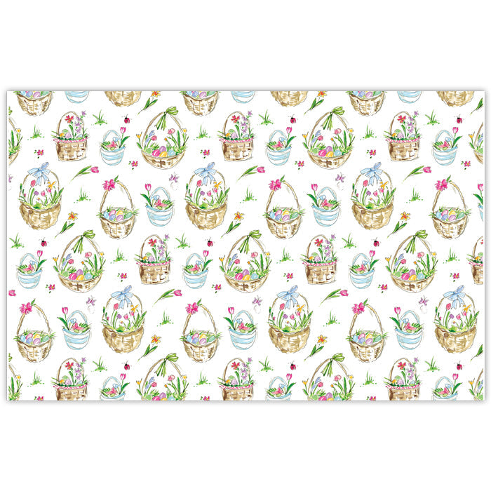 Easter Basket Pattern Placemats