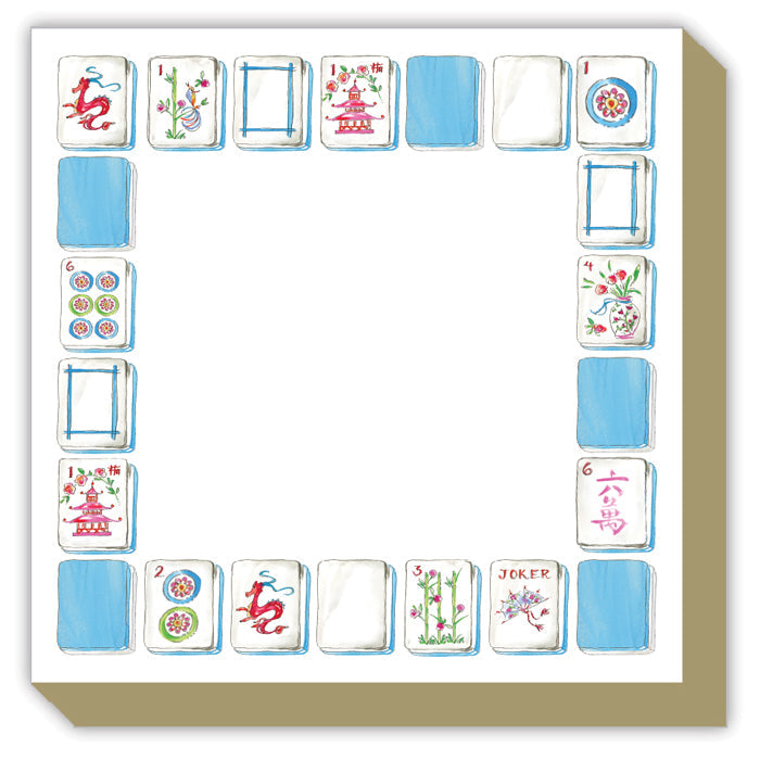 Mahjong Tiles Luxe Notepad