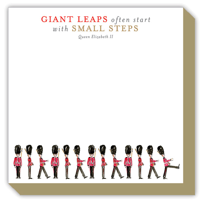 QEII Palace Guards Luxe Notepad – RosanneBECK Collections