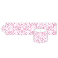 Pink Bamboo Trellis Napkin Ring