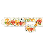 Handpainted Pumpkins Napkin Ring