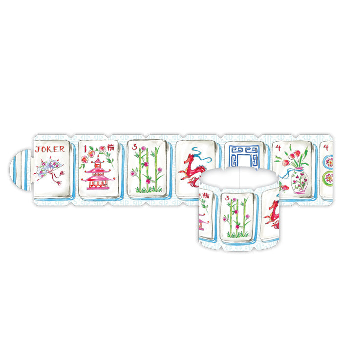 Mahjong Tiles Napkin Ring