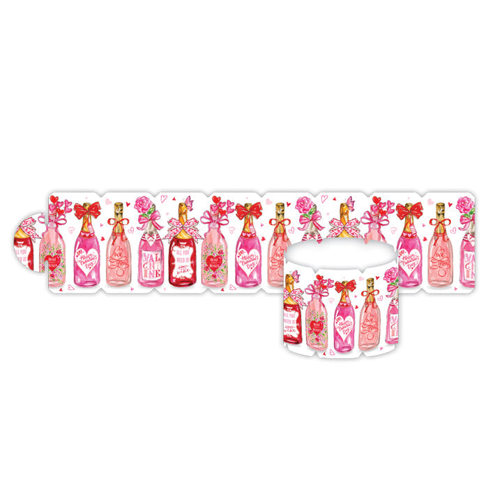 Valentine's Bottles Napkin Ring