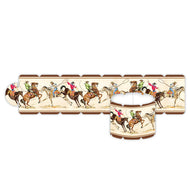 Cowboy Toile Napkin Rings