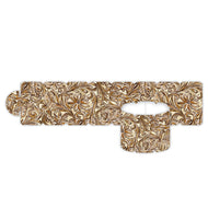 Brown Paisley Napkin Rings