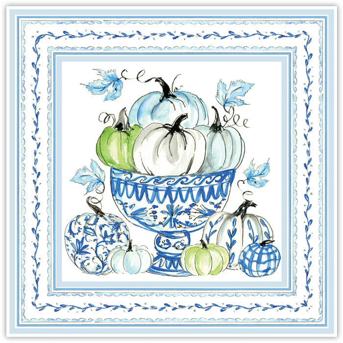 Chinoiserie Pumpkins Square Placemats