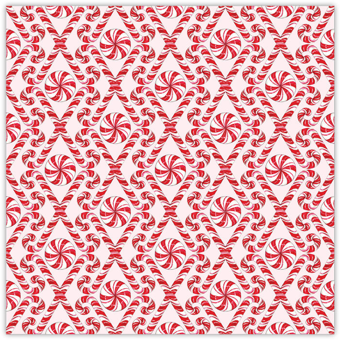 Peppermint Square Placemats