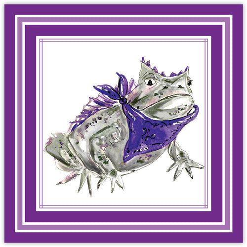 Horned Frog Square Placemats