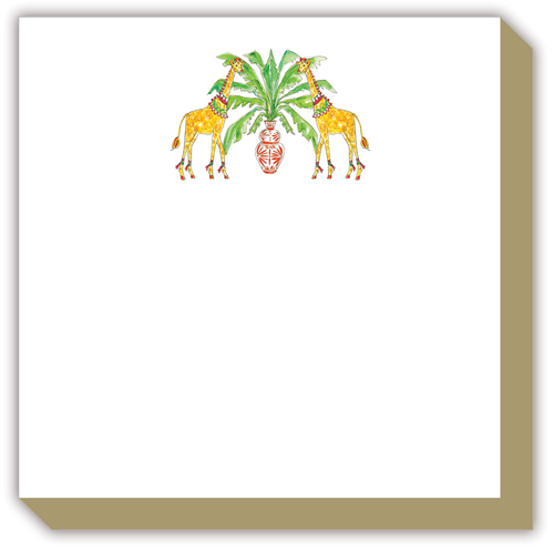 Animal Duo Giraffe Luxe Notepad