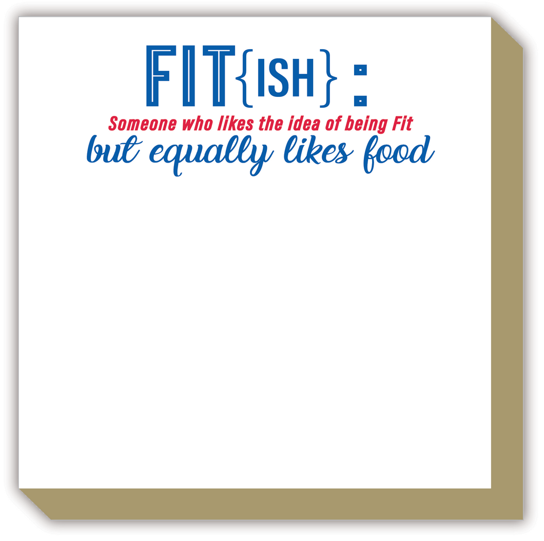 Fit{ish} Luxe Notepad