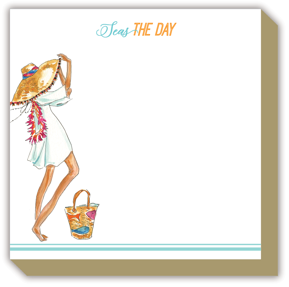 Seas The Day Fashionista Luxe Notepad