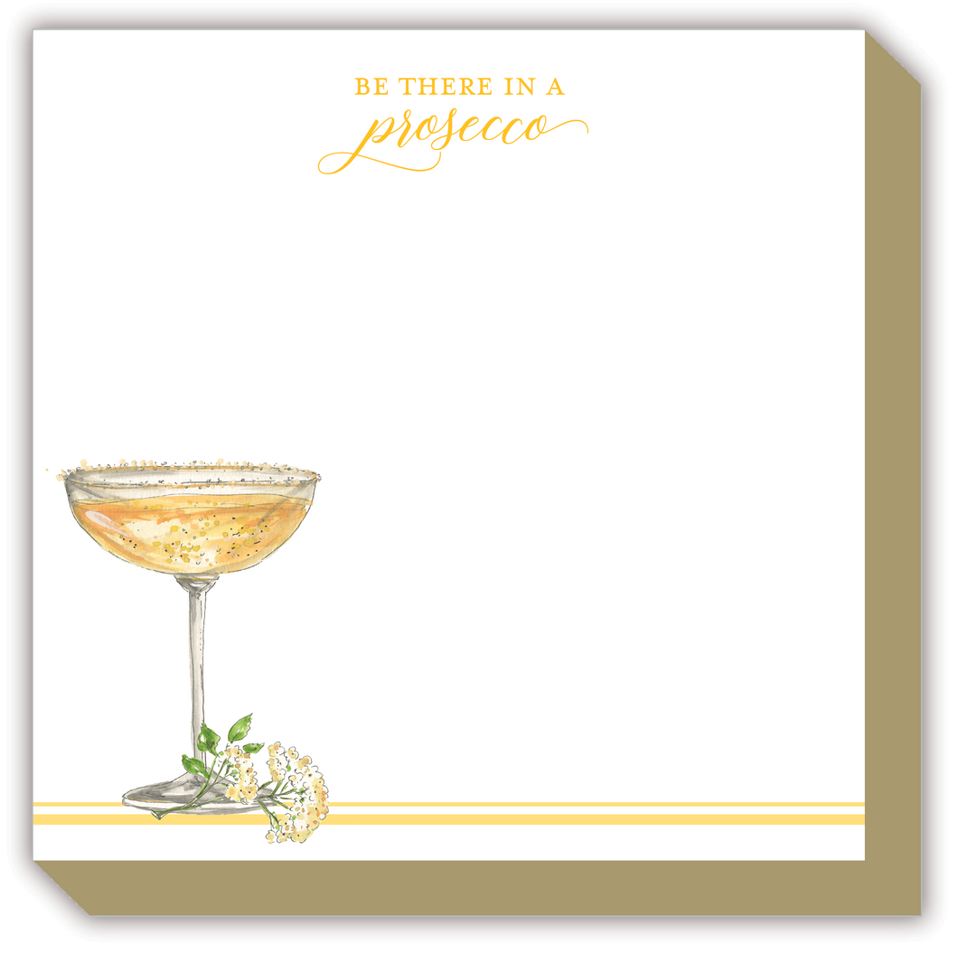 Be There In A Prosecco Luxe Notepad