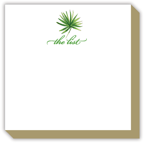 The List Palm Luxe Notepad
