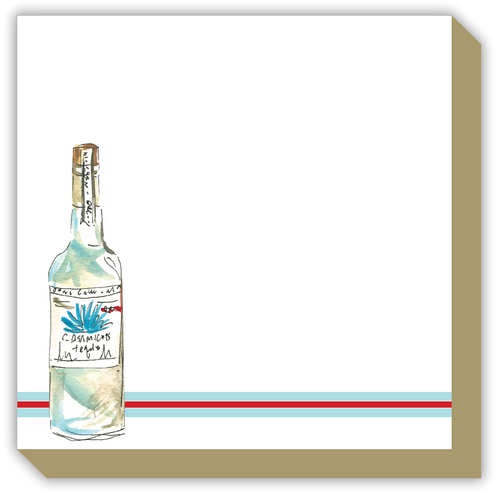 Tequila Bottle Luxe Notepad