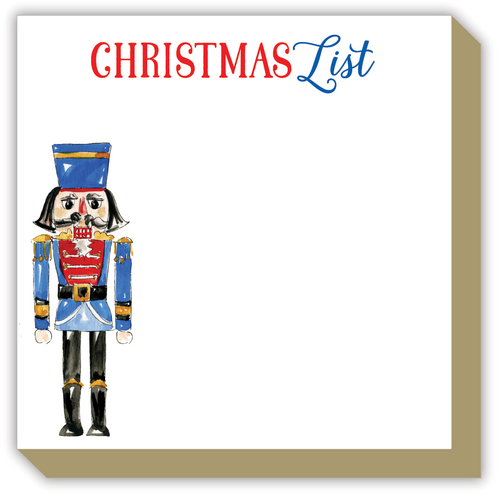 Christmas List Nutcracker Luxe Pad
