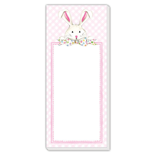 Pink Easter Bunny Skinny Pad