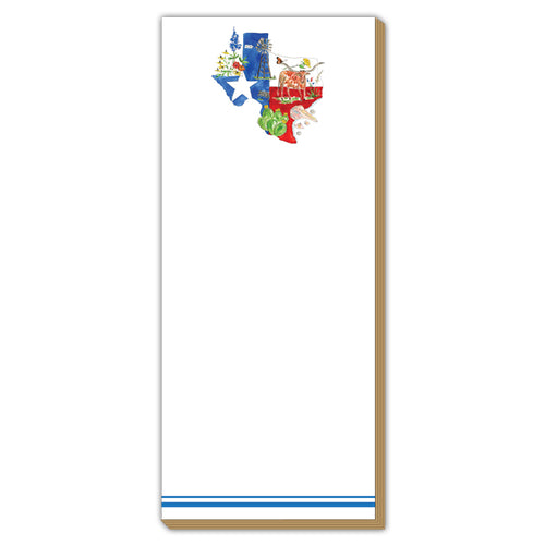State of Texas Skinny List Pad