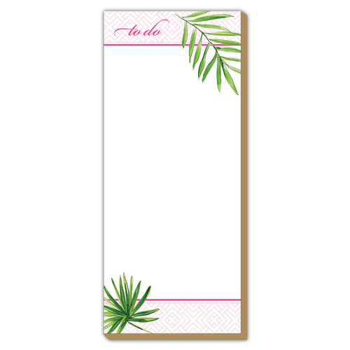 To Do Palm Leaves Luxe Skinny Pad