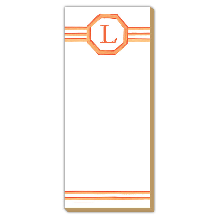 Lattice Monogram L Luxe Skinny Pad