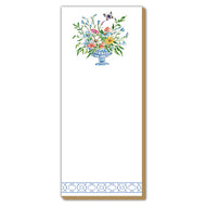 Blue Wonderland Floral Arrangement Luxe Skinny Pad