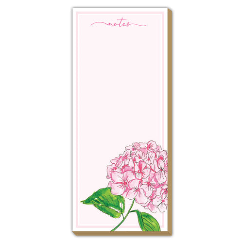 Single Pink Hydrangea Luxe Skinny Pad