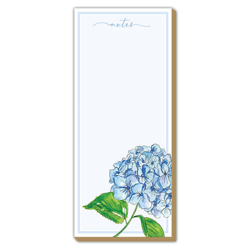 Single Blue Hydrangea Luxe Skinny Pad