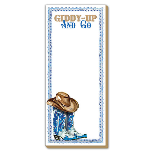 Giddy-Up And Go Luxe Skinny Pad