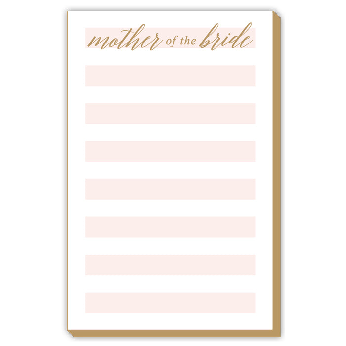 Mother of the Bride Blush Luxe Large Pad