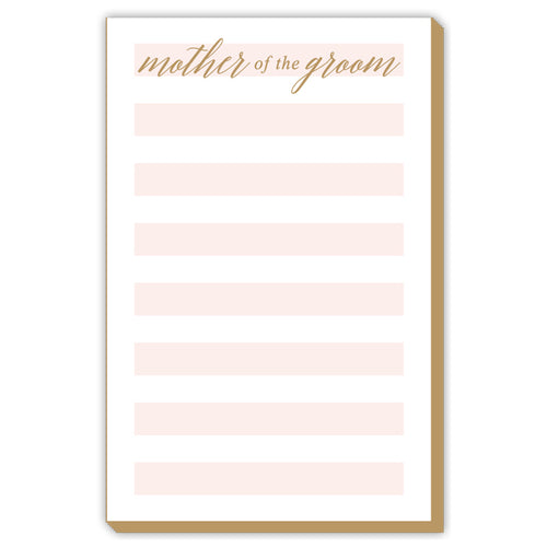 Mother of the Groom Blush Large Luxe Note Pad
