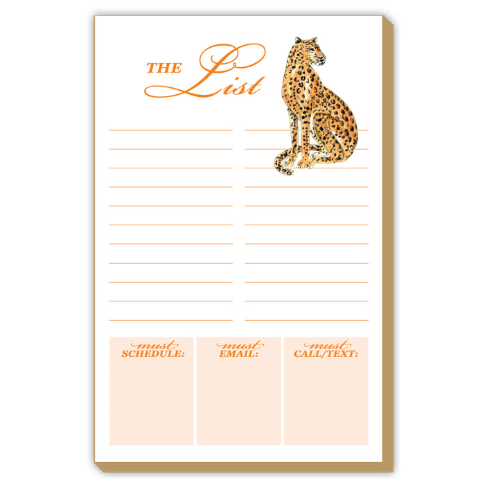 Cheetah The List Luxe Large Pad