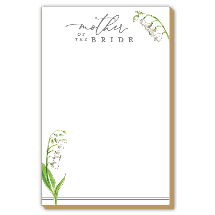 Mother Of The Bride Floral Luxe Large Pad