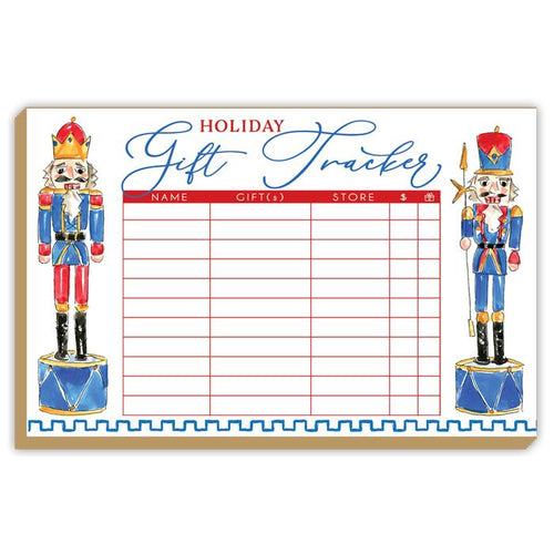 Holiday Gift Tracker Nutcracker Duo Luxe Large Pad