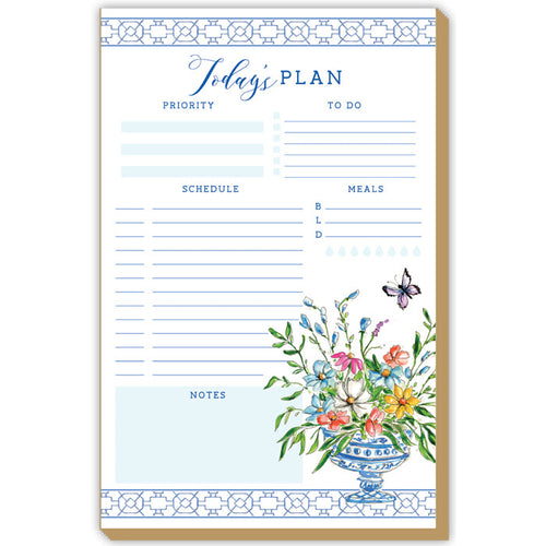 Today's Plan Wonderland Floral Arrangement Blue Luxe Large Pad