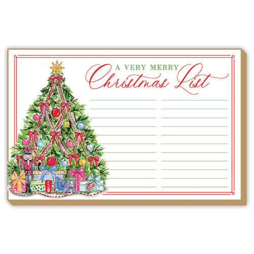 Traditional Tree Luxe Large Notepad