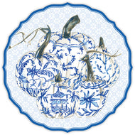 Chinoiserie Pumpkins Posh Die-Cut Placemats