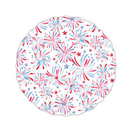 Red White & Blue Fireworks Posh Die-Cut Placemats